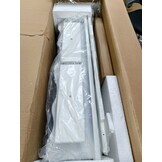 Kaptafel Set met Hartspiegel & Krukje - Wit Hout (74x40x143cm) - 54% Korting!