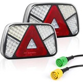 LED Achterlichten Trailer 12/24V | 7 Functies | E9 | 29% Korting