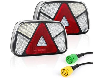 LED Achterlichten Trailer 12/24V | 7 Functies | E9 | 29% Korting