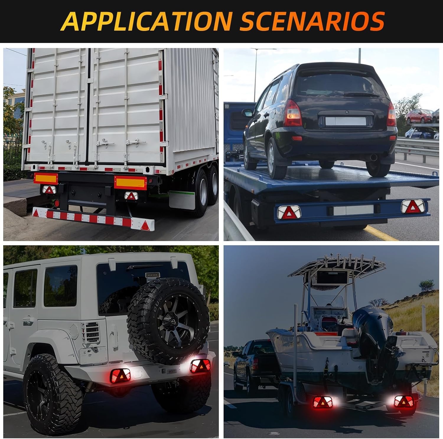 LED Achterlichten Trailer 12/24V | 7 Functies | E9 | 29% Korting