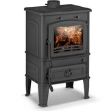 Houtkachel met kookplaat 10,2 kW - Gietijzer - EcoDesign 2022 - 60% Korting