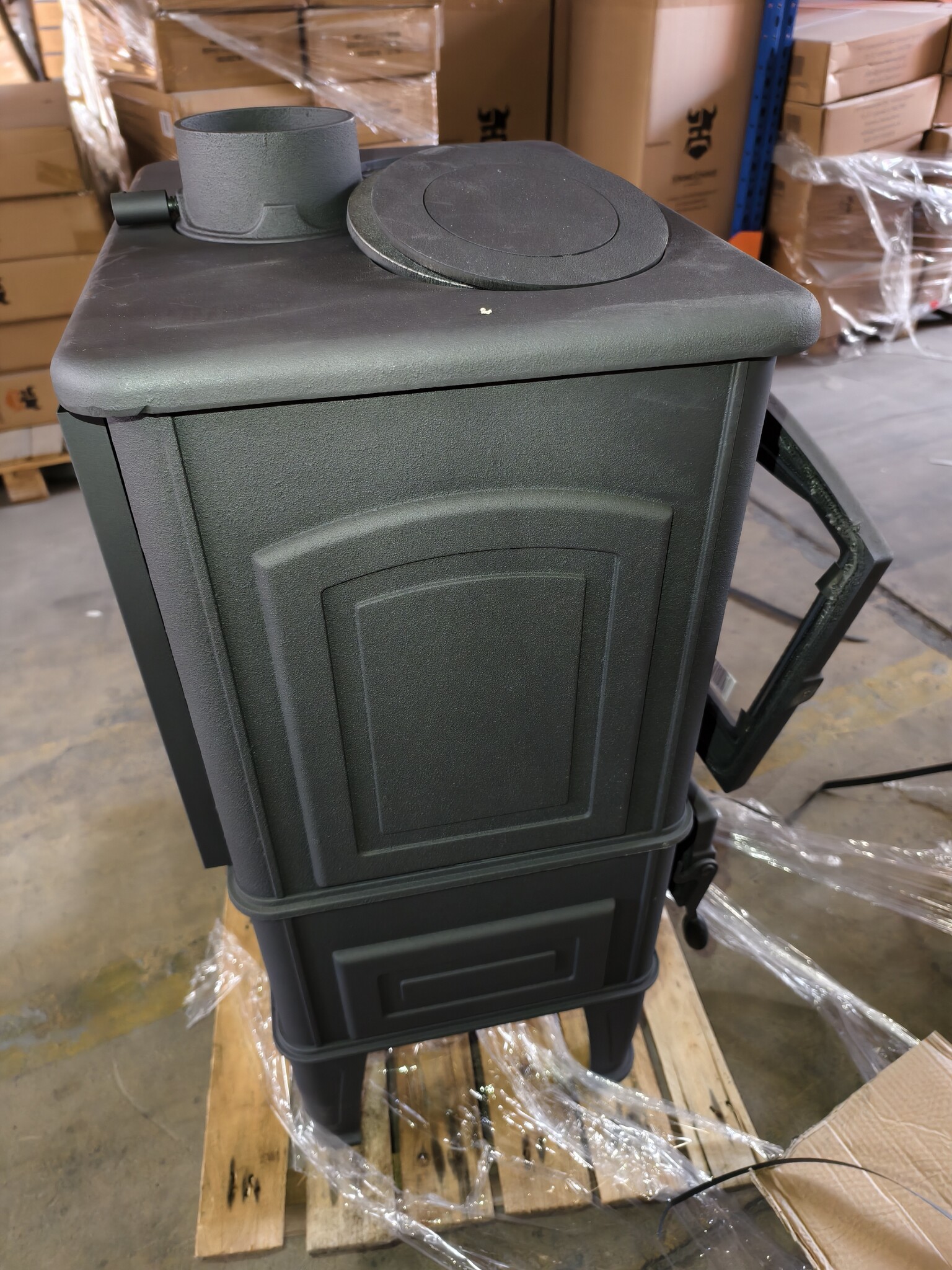 Houtkachel met kookplaat 10,2 kW - Gietijzer - EcoDesign 2022 - 60% Korting