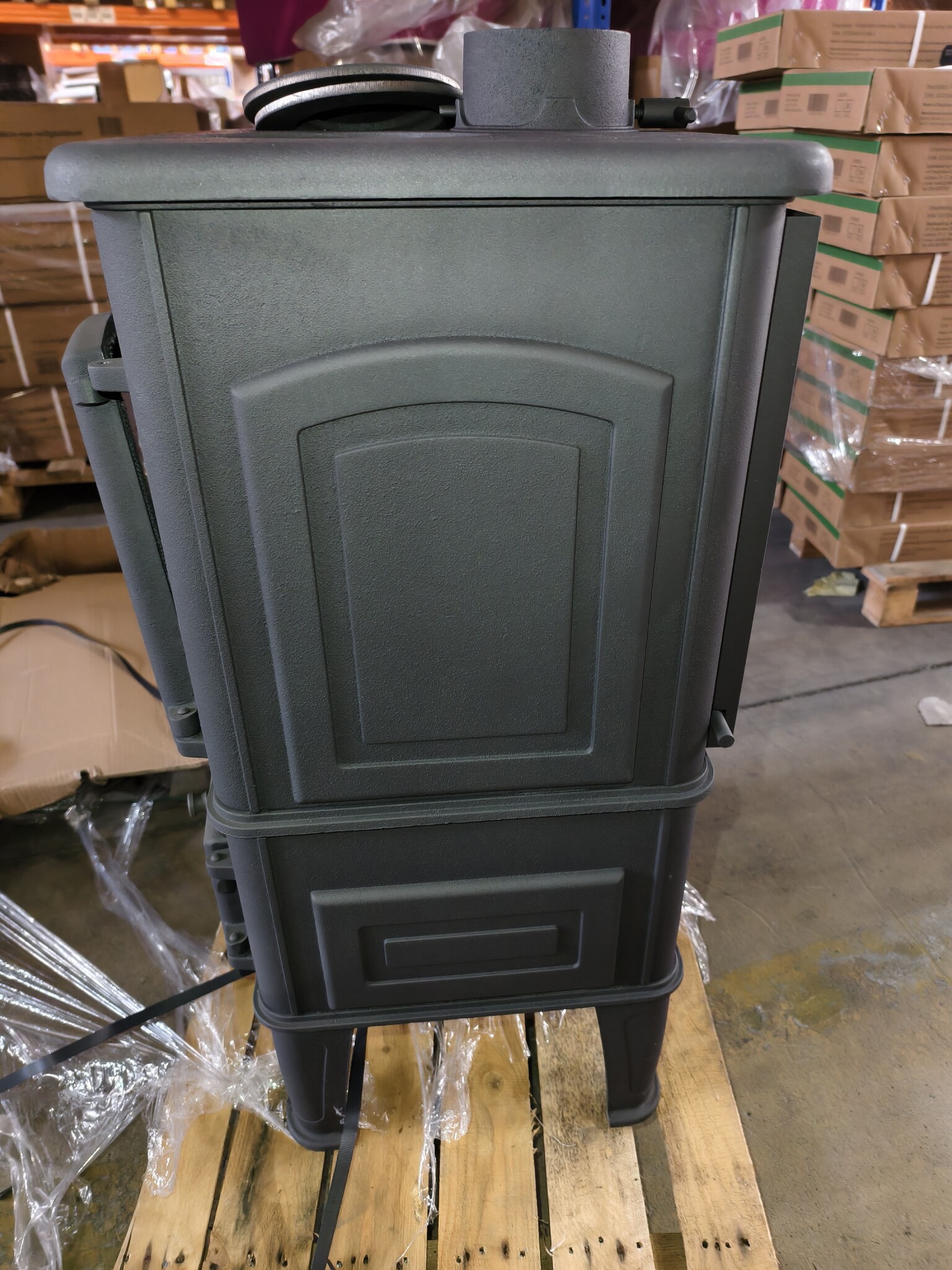Houtkachel met kookplaat 10,2 kW - Gietijzer - EcoDesign 2022 - 60% Korting