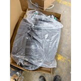 Tuin Schommelstoel Ligstoel met Parasol - Antraciet - 54% Korting