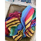 Rode Hangmat 1-2 persoons met 46% Korting | Polyester/Katoen | 200x150 cm