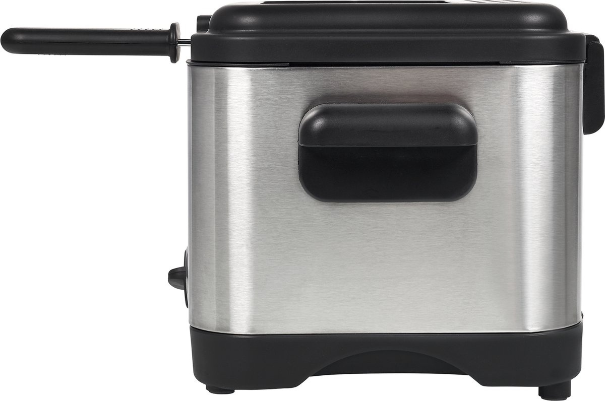 Mini Frituurpan 1.5L 1000W RVS met Korting!