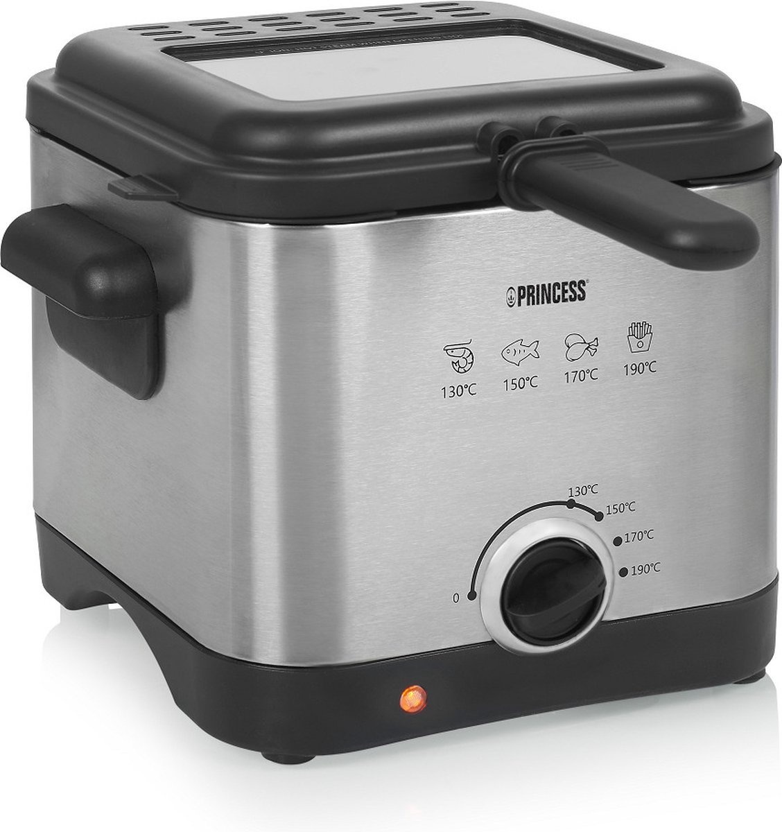 Mini Frituurpan 1.5L 1000W RVS met Korting!