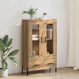 Highboard Artisan Eiken - 69,5x31x115cm | 34% Korting