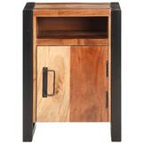 Nachtkastje Massief Acaciahout 40x35x55 cm - 35% Korting