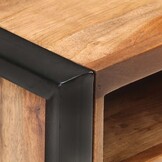 Nachtkastje Massief Acaciahout 40x35x55 cm - 35% Korting