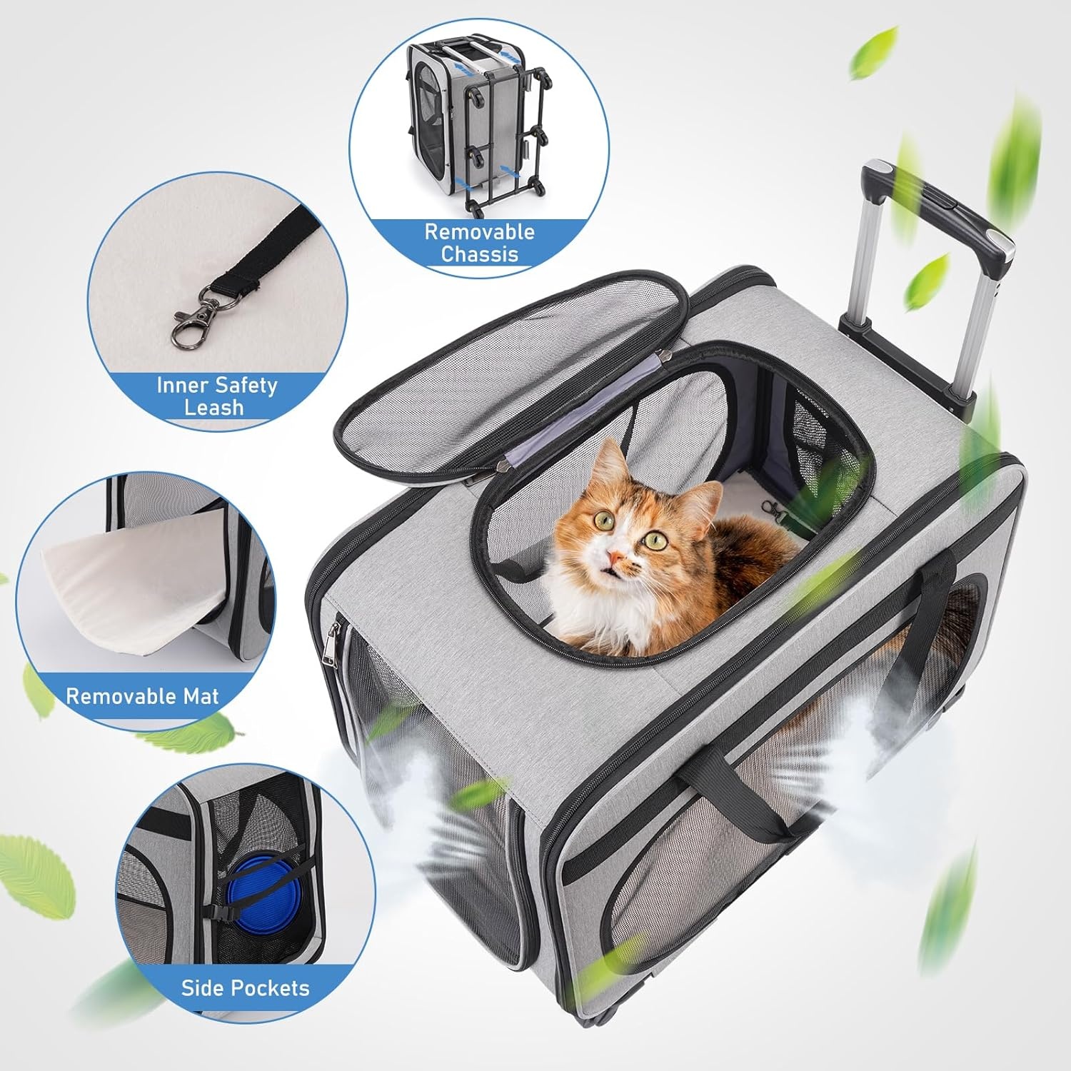 Extra Grote Huisdierendrager met Wielen - 54% Korting!