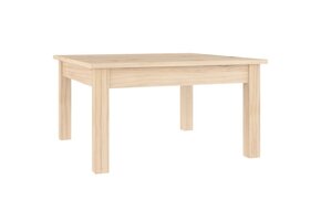 vidaXL Salontafel Grenenhout 55x55x30 cm - 50% Korting