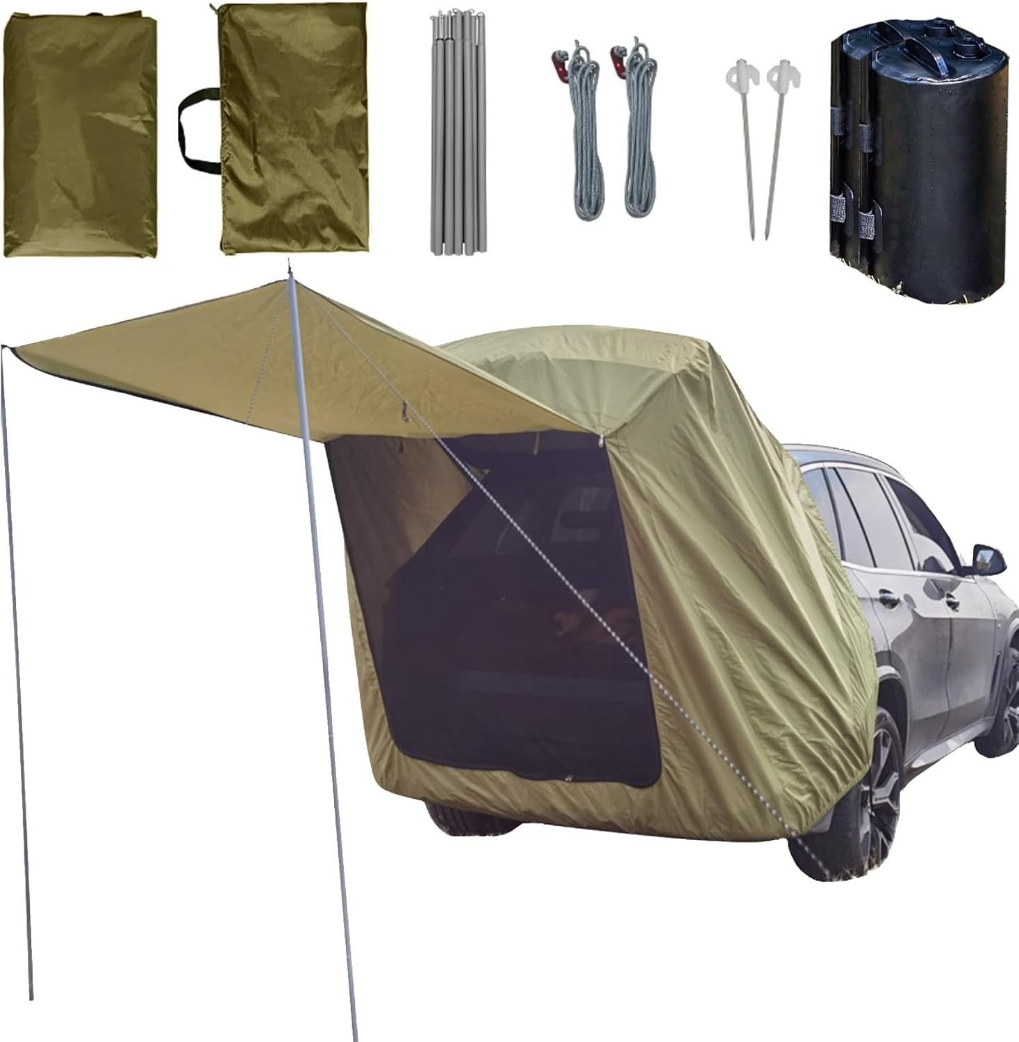 Achtertent Auto SUV - UV-werend & Waterdicht (34% Korting)