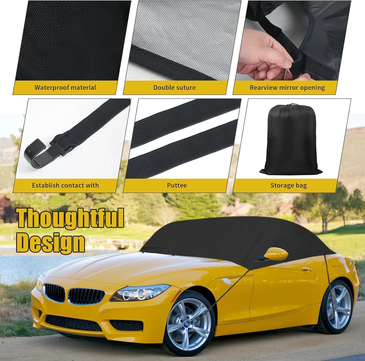 Half Autohoes Waterdicht BMW Z3/Z4 (E85) - Koel & Beschermd - 28% Korting!