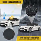 Half Autohoes Waterdicht BMW Z3/Z4 (E85) - Koel & Beschermd - 28% Korting!