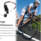 Fiets Borstelmotor Ombouwset 24V 250W - 9 Delig met Korting