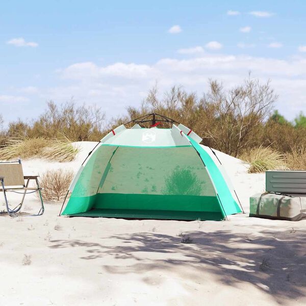 Zeegroene 2-persoons Strandtent Waterdicht - 33% Korting