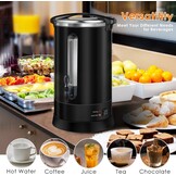 17L RVS Filterkoffieapparaat - 113 Kops - Snel & Dubbelwandig