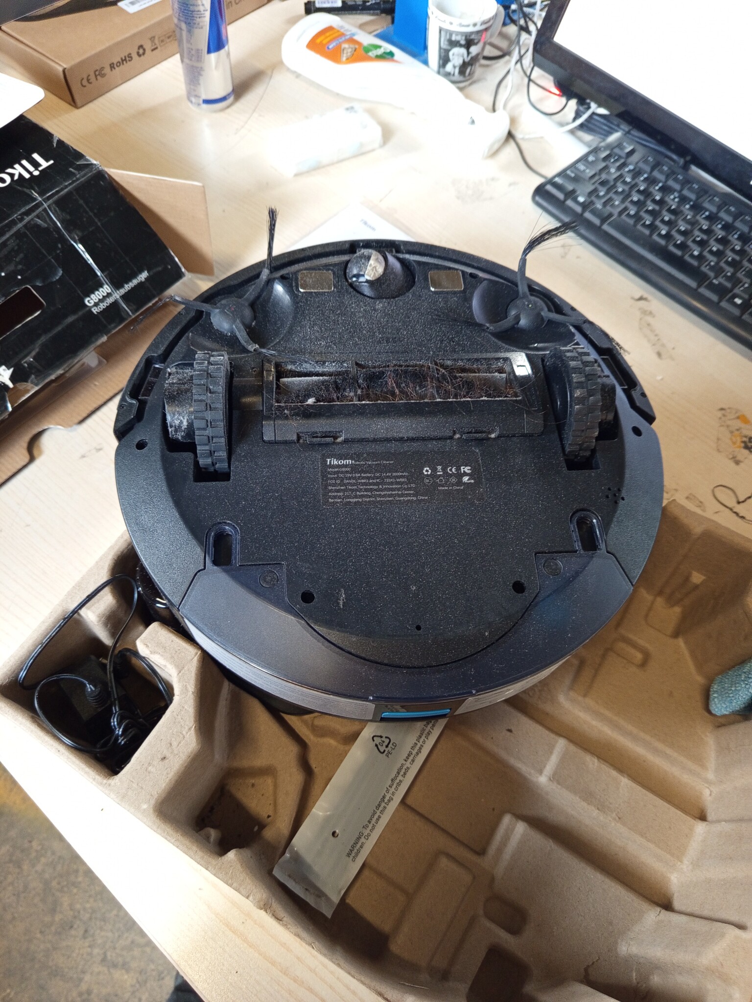 Robotstofzuiger met dweilfunctie - 2700Pa - 54% Korting