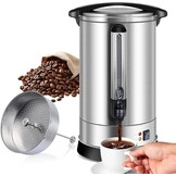 17L RVS Filterkoffieapparaat 113 Kopjes 1500W - Zilver | 28% Korting