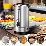 17L RVS Filterkoffieapparaat 113 Kopjes 1500W - Zilver | 28% Korting