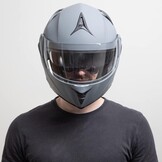 Systeemhelm Motorhelm Grijs Maat M - 34% Korting!