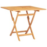 Teakhouten Tuintafel Inklapbaar 85x85cm - 34% Korting!