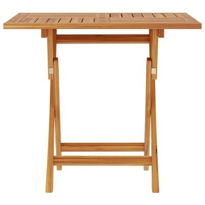 Teakhouten Tuintafel Inklapbaar 85x85cm - 34% Korting!