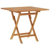Teakhouten Tuintafel Inklapbaar 85x85cm - 34% Korting!