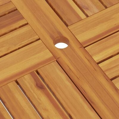 Teakhouten Tuintafel Inklapbaar 85x85cm - 34% Korting!