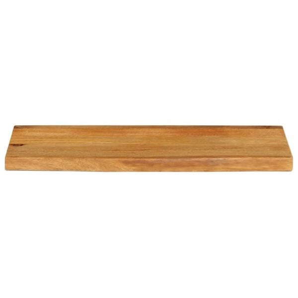 Tafelblad Massief Mangohout met Natuurlijke Rand - 90x40 cm (34% Korting)