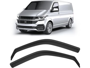 Winddeflectoren Set Zwart VW T5/T6 - 42% Korting