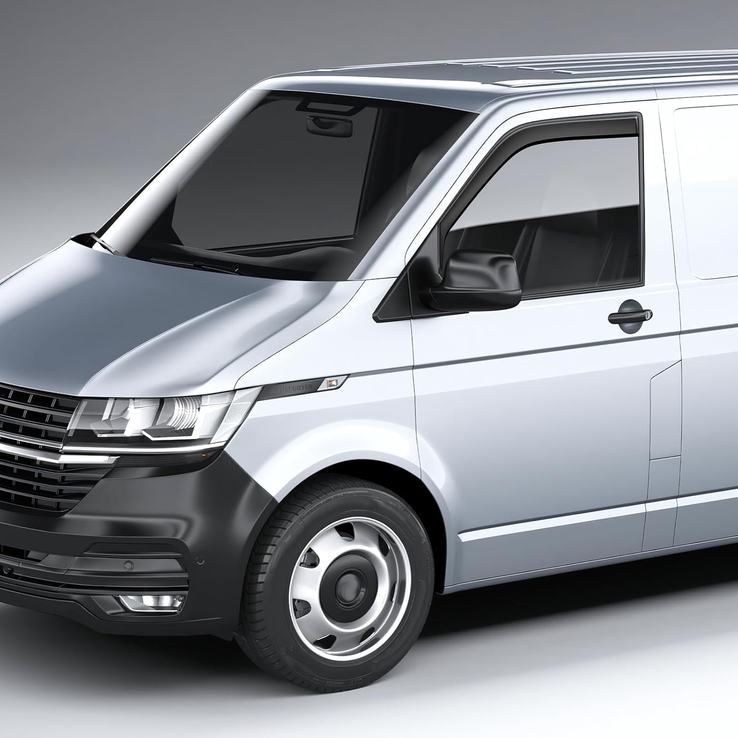 Winddeflectoren Set Zwart VW T5/T6 - 42% Korting