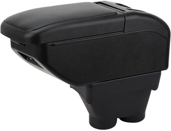 Armsteun Middenconsole Peugeot 208 (2012-2018) met USB & Bekerhouders - 34% Korting!