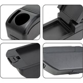 Armsteun Middenconsole Peugeot 208 (2012-2018) met USB & Bekerhouders - 34% Korting!