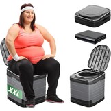 Opvouwbaar Campingtoilet XXL: Mobiel & Comfortabel - 34% Korting!