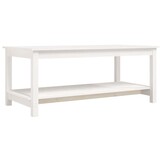vidaXL Salontafel Grenenhout Wit - 34% Korting!