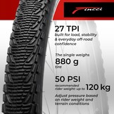 Fincci Anti-lek Fietsbanden 26x1.95 Inch (2 Stuks) - 29% Korting