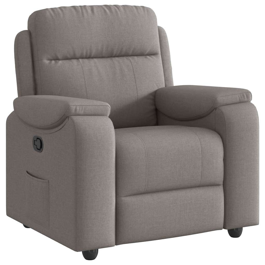 Verstelbare Taupe Fauteuil met 35% Korting
