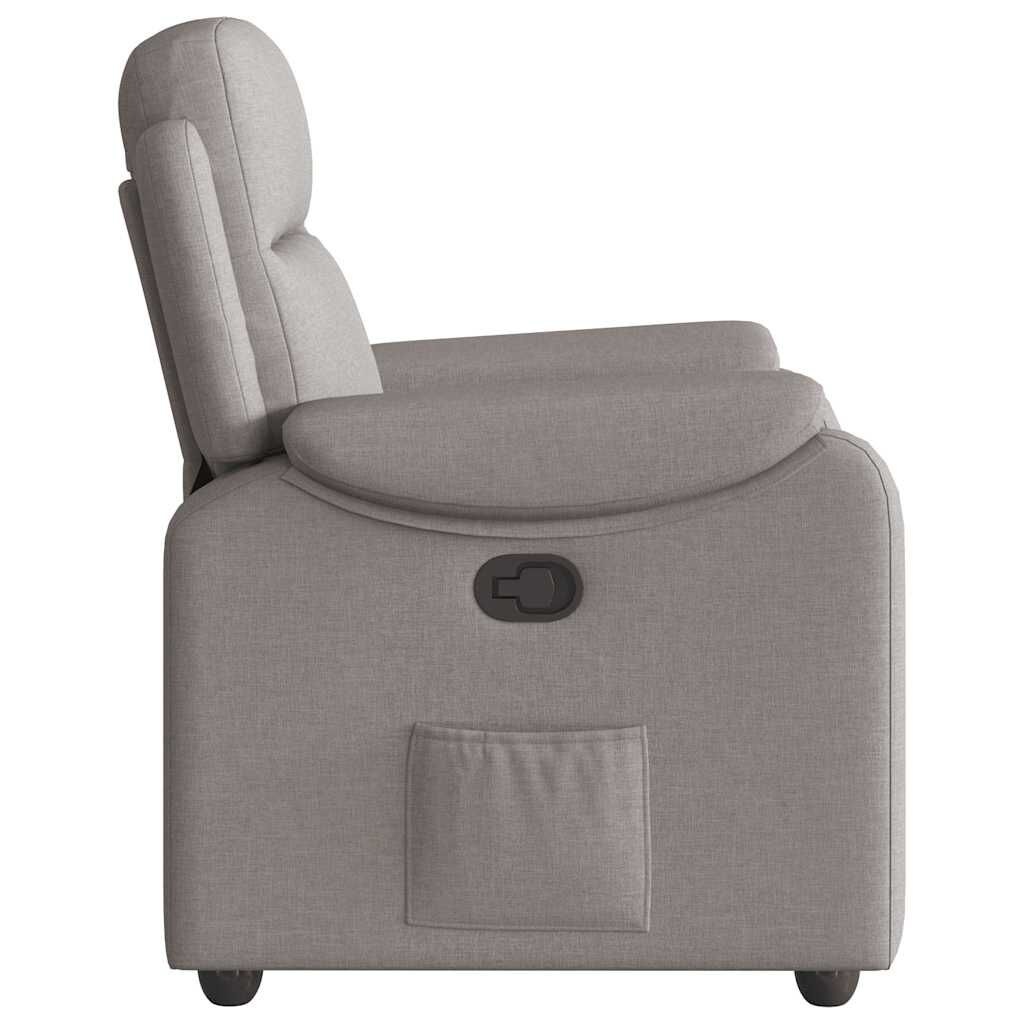 Verstelbare Taupe Fauteuil met 35% Korting