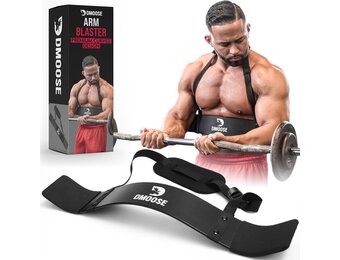 DMoose Arm Curl Blaster - Biceps Trainer met 30% Korting