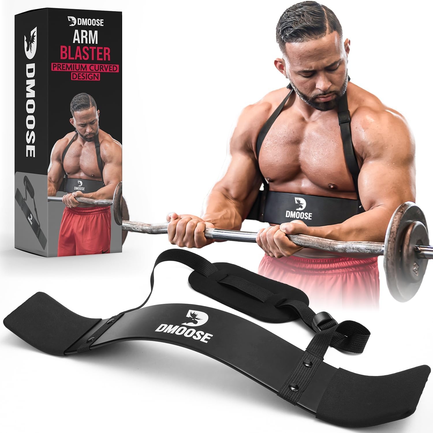 DMoose Arm Curl Blaster - Biceps Trainer met 30% Korting