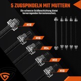 GEARMONSTER Wiellagertrekkerset 27-delig - Nu met 29% korting!