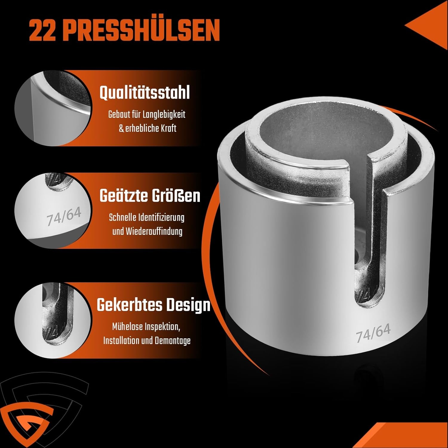 GEARMONSTER Wiellagertrekkerset 27-delig - Nu met 29% korting!