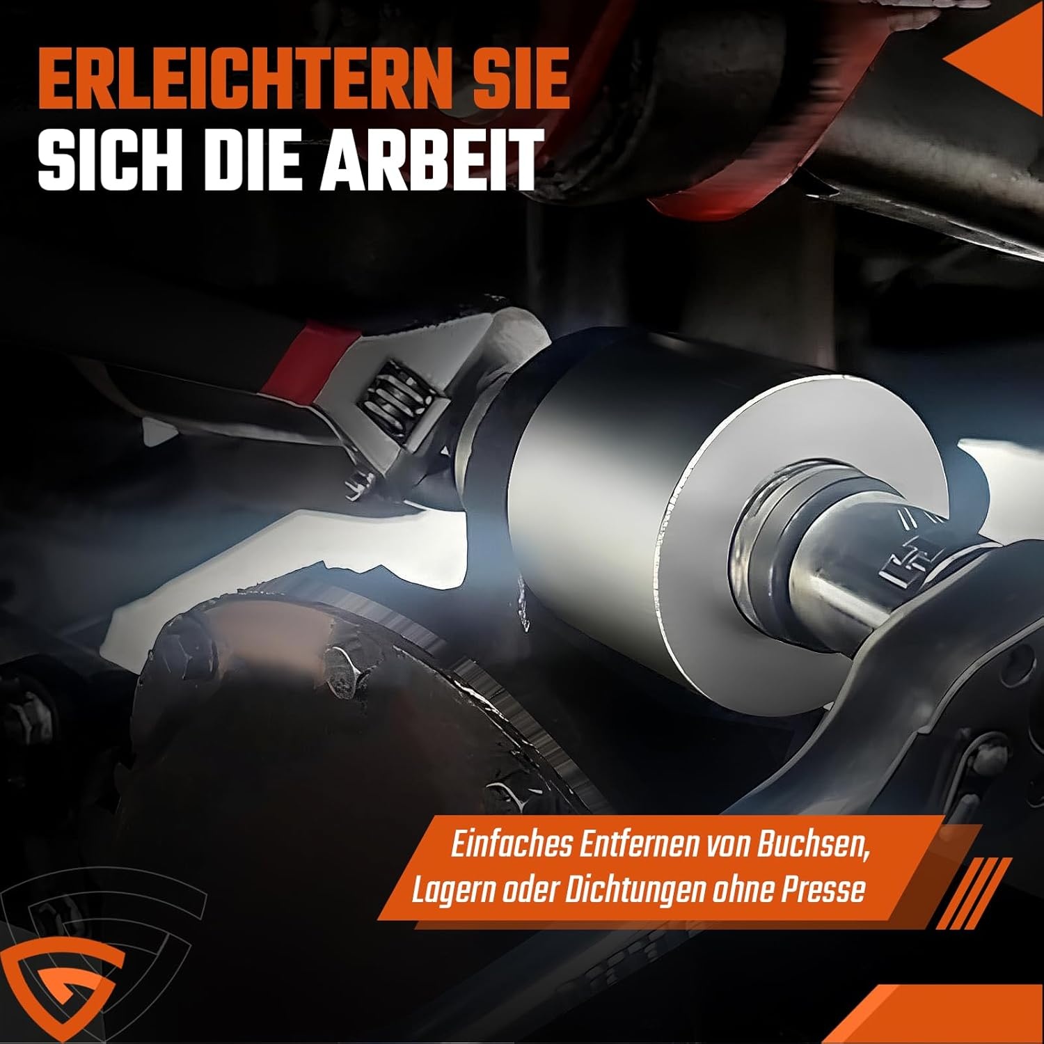 GEARMONSTER Wiellagertrekkerset 27-delig - Nu met 29% korting!