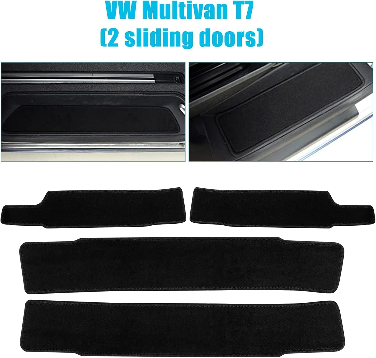 4-delige vloermatten set VW T7 - 29% Korting