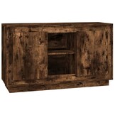 VidaXL Dressoir (102x35x60cm) - Bewerkt Hout, Gerookt Eiken - 34% Korting