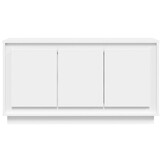 Wit Dressoir 102x35x55 cm Bewerkt Hout - 34% Korting