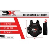 3X Professional Choice Borstbeschermer Vechtsport XT2 Zwart - 29% Korting