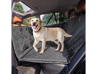 Honden Achterbankverlenging Waterdicht - Zwart - 29% Korting